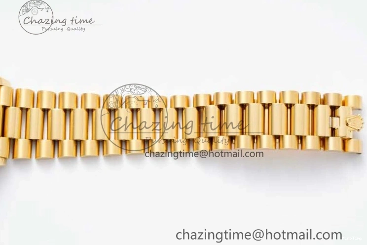 MiroTime 0321 NewStyle Day Date 36 YG RAF Best Edition Black No Marker on YG Bracelet A 2019